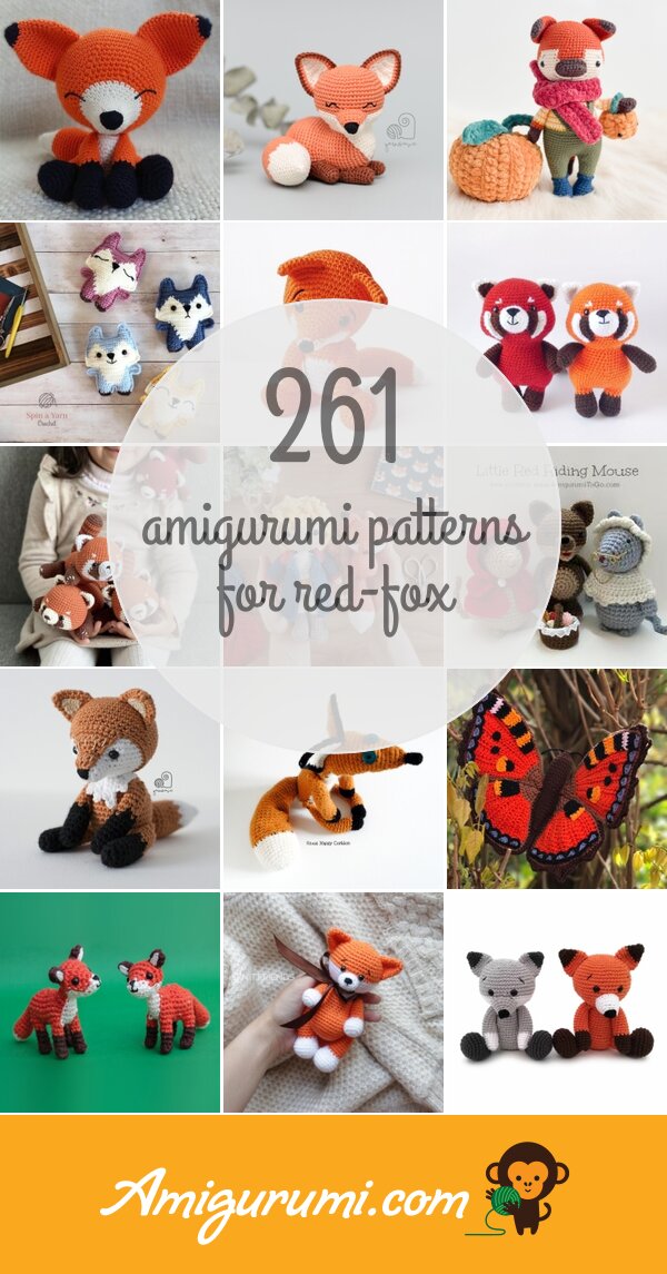 Red-fox patterns - Amigurumi.com