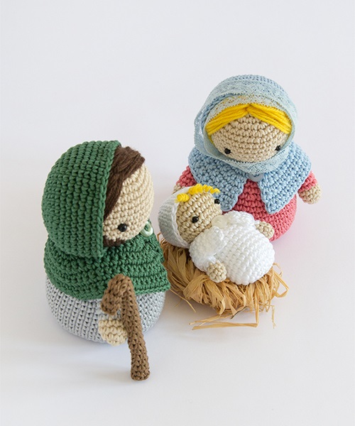 Amigurumi.com - Book creations - Amigurumi Winter Wonderland - Nativity ...